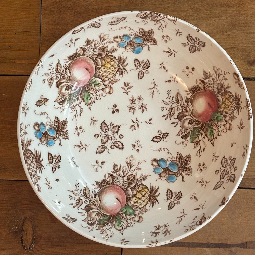 "Viceroy" by Nasco Vintage Serving Bowl 1950's